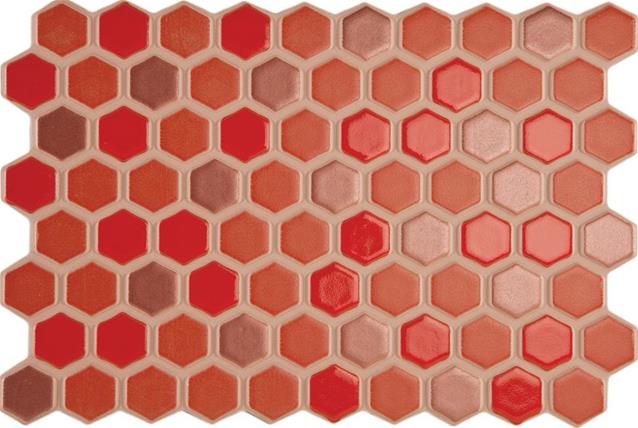 Magna Mosaiker 20x30 Perfection Red Seramik